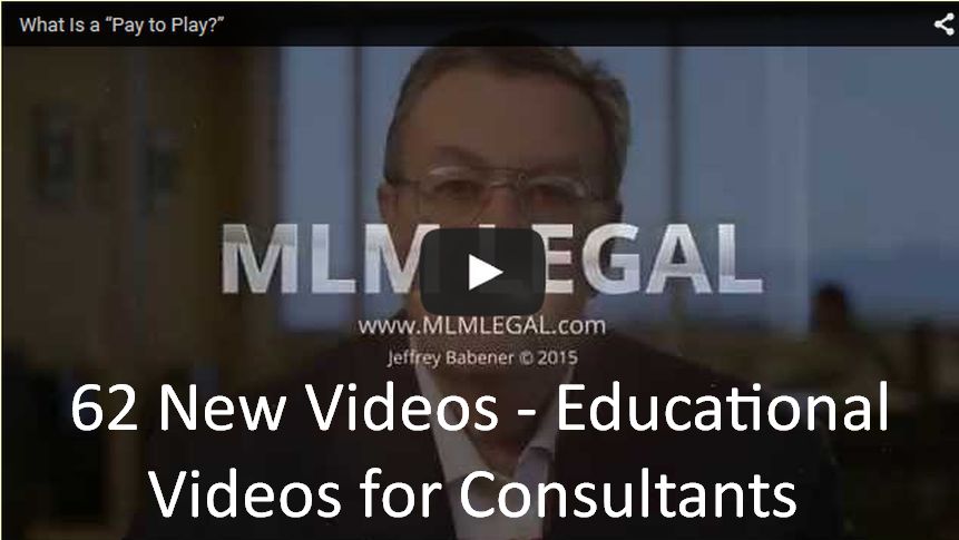 Q&A with Expert Network Marketing Attorney Jeff Babener Q&A with Expert Network Marketing Attorney Jeff Babener